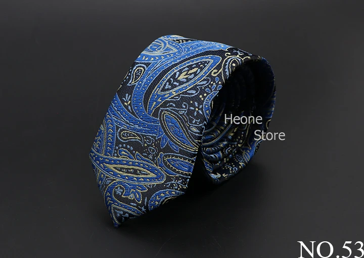 New Men Ties Solid Color Stripe Print Floral 6cm Jacquard Business Neckties Narrow Skinny Tie Wedding Prom Daily Wear Accessory