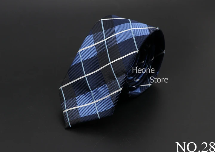 New Men Ties Solid Color Stripe Print Floral 6cm Jacquard Business Neckties Narrow Skinny Tie Wedding Prom Daily Wear Accessory