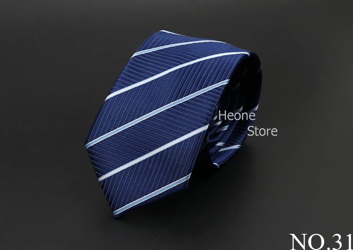 New Men Ties Solid Color Stripe Print Floral 6cm Jacquard Business Neckties Narrow Skinny Tie Wedding Prom Daily Wear Accessory