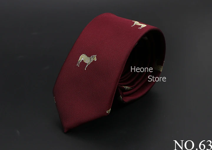 New Men Ties Solid Color Stripe Print Floral 6cm Jacquard Business Neckties Narrow Skinny Tie Wedding Prom Daily Wear Accessory