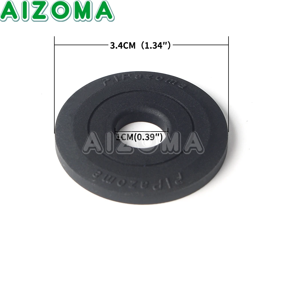 Seat Cushion Non-Slip Rear Fender Rubber Gasket Mounting Bolt Adapter for Harley Sportster XL 1200 883 Touring Dyna CVO Softail