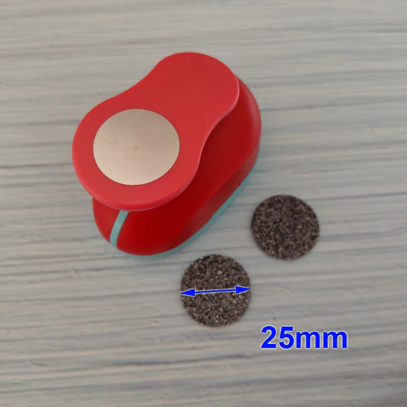 18mm Square 2.5cm Wave Circle Balloon Craft Scrapbooking Machine School Paper Cutting Cutter Puncher Eva Hole Punch Embossing