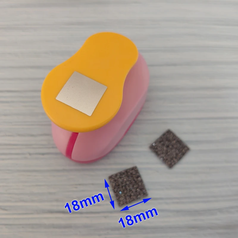 18mm Square 2.5cm Wave Circle Balloon Craft Scrapbooking Machine School Paper Cutting Cutter Puncher Eva Hole Punch Embossing