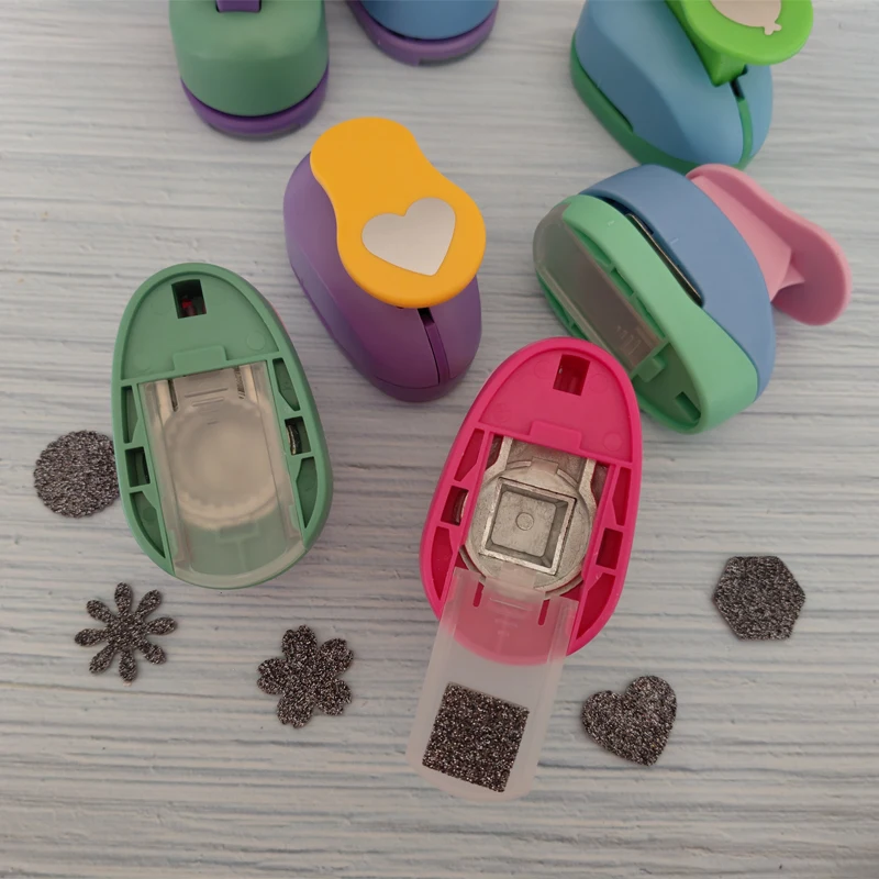 18mm Square 2.5cm Wave Circle Balloon Craft Scrapbooking Machine School Paper Cutting Cutter Puncher Eva Hole Punch Embossing