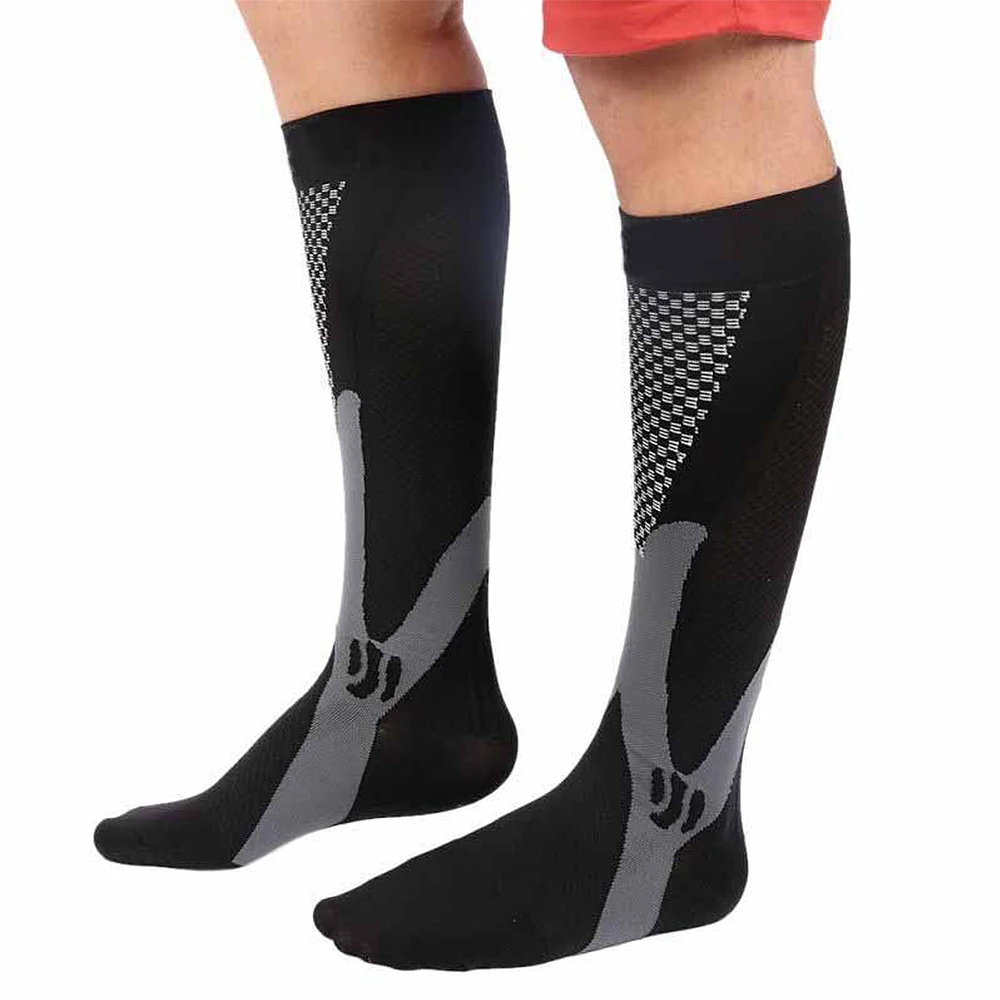 BraceTop 1 Pair Sports Stockings Compression Golf Sport Socks Medical Nursing Stockings Prevent Varicose Veins Socks Rugby Socks
