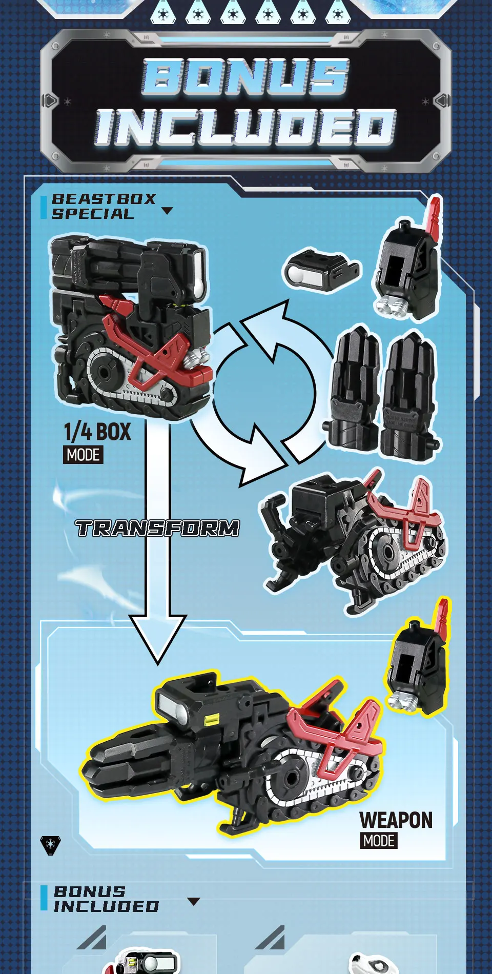 52TOYS BEASTBOX BB-48GT GHOST TEAM Transformation Collectible Converting Action Figure Toys Gift