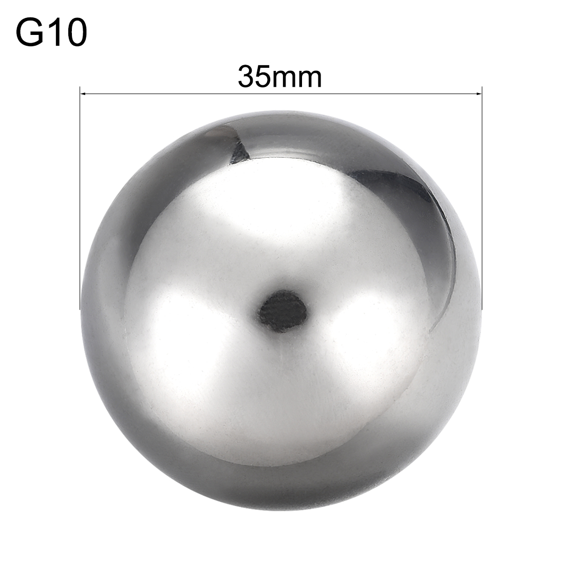 Uxcell 1-20pcs Steel Bearing Balls 13mm 16mm 17mm 18mm 19mm 25mm 30mm 35mm 40mm G10 Various Diameter Precision Chrome Steel Ball