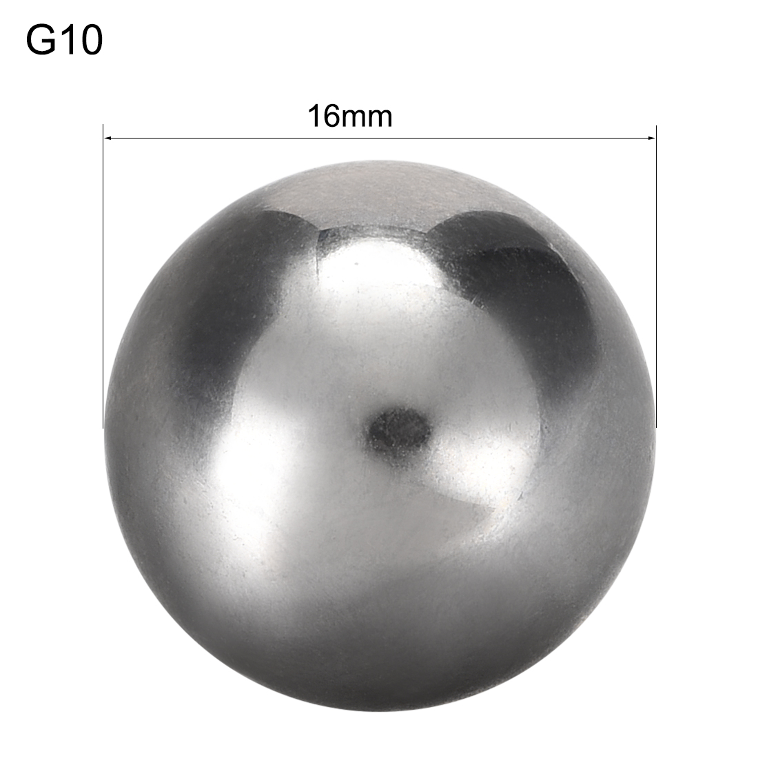 Uxcell 1-20pcs Steel Bearing Balls 13mm 16mm 17mm 18mm 19mm 25mm 30mm 35mm 40mm G10 Various Diameter Precision Chrome Steel Ball