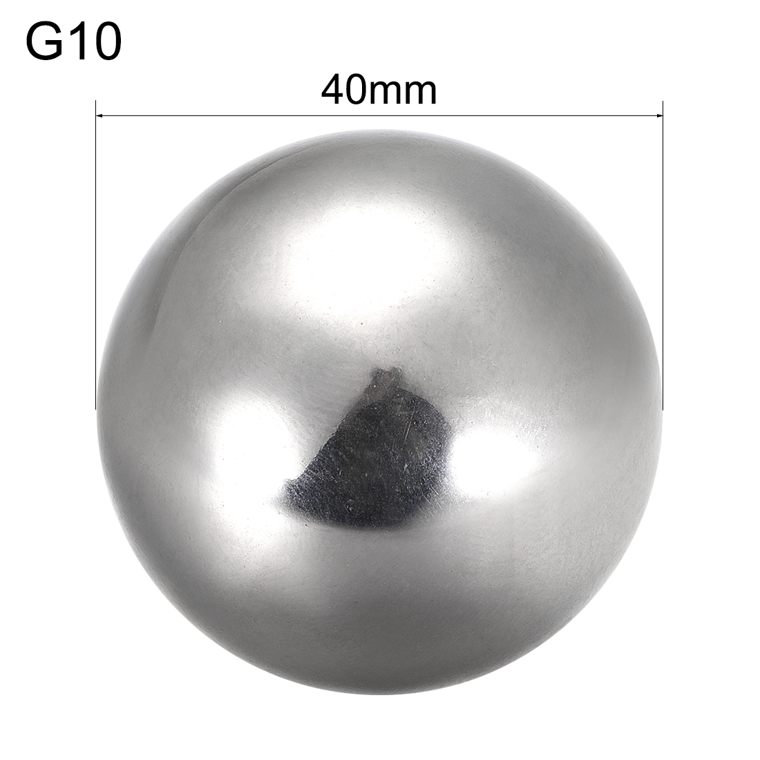 Uxcell 1-20pcs Steel Bearing Balls 13mm 16mm 17mm 18mm 19mm 25mm 30mm 35mm 40mm G10 Various Diameter Precision Chrome Steel Ball