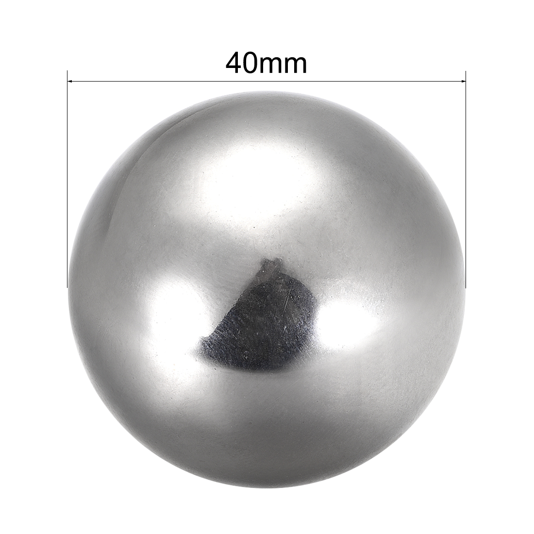 Uxcell 1-20pcs Steel Bearing Balls 13mm 16mm 17mm 18mm 19mm 25mm 30mm 35mm 40mm G10 Various Diameter Precision Chrome Steel Ball