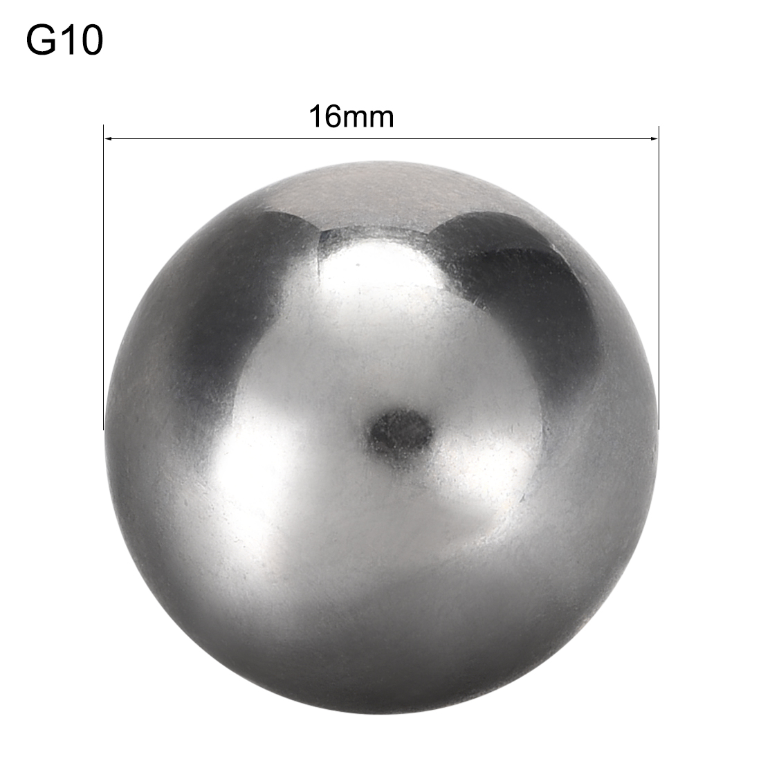 Uxcell 1-20pcs Steel Bearing Balls 13mm 16mm 17mm 18mm 19mm 25mm 30mm 35mm 40mm G10 Various Diameter Precision Chrome Steel Ball