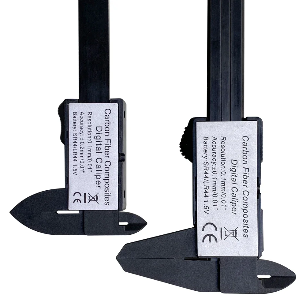Electronic Digital Caliper Carbon Fiber Dial Vernier Caliper Gauge Micrometer Measuring Tool Digital Ruler 150mm 100mm