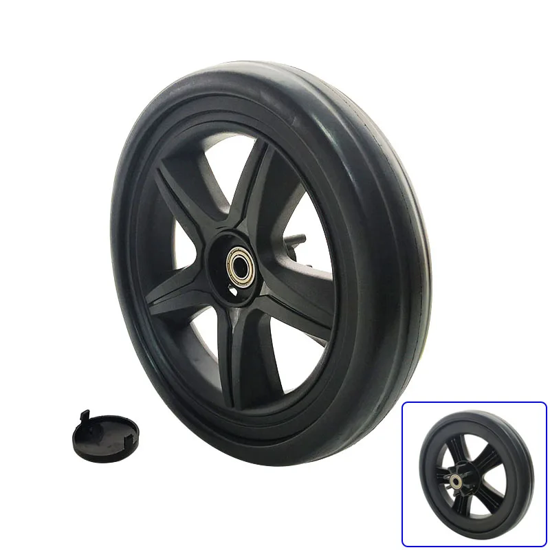 Universal Stroller Wheels For Baby Trolley Including 6/7/8/10/12Inch Tyre Different Size Front And Back Wheel Cart Accessories