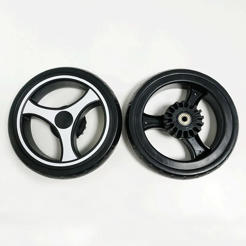 Universal Stroller Wheels For Baby Trolley Including 6/7/8/10/12Inch Tyre Different Size Front And Back Wheel Cart Accessories