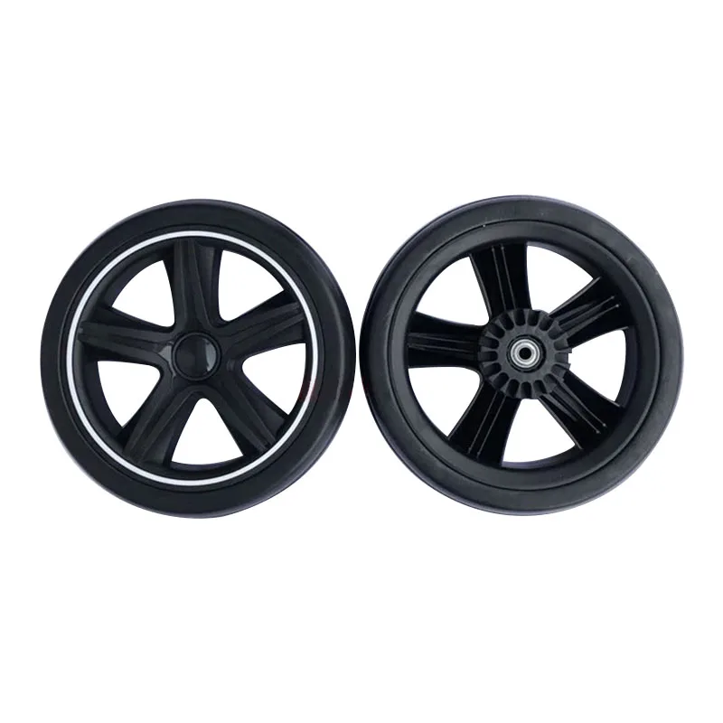 Universal Stroller Wheels For Baby Trolley Including 6/7/8/10/12Inch Tyre Different Size Front And Back Wheel Cart Accessories