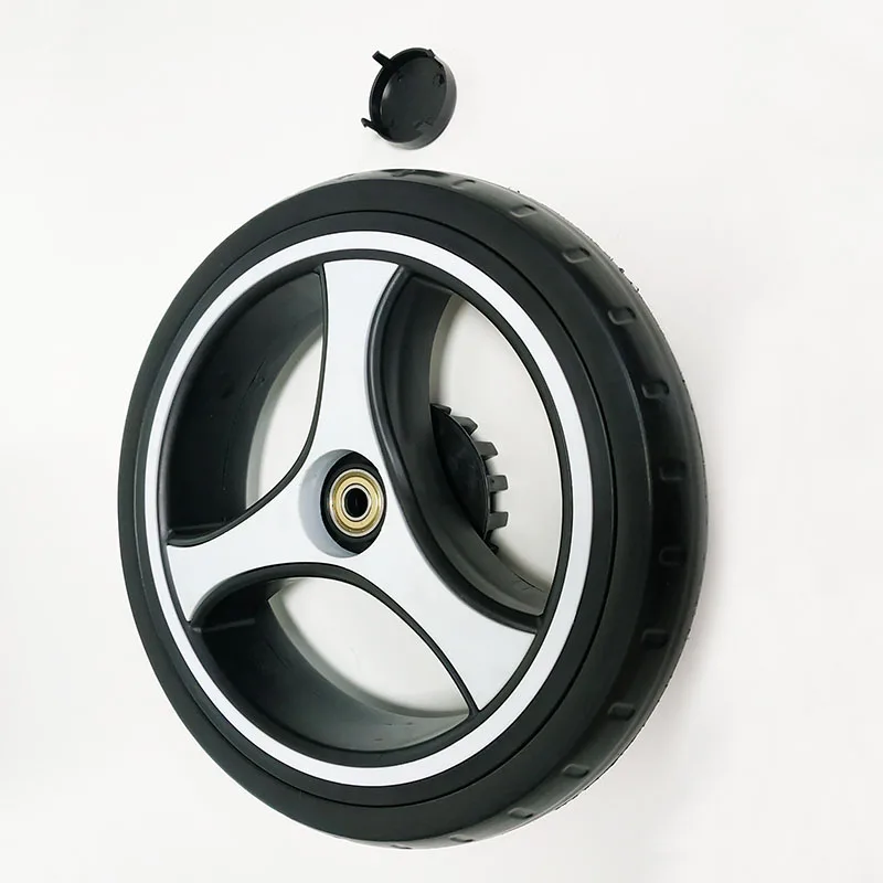Universal Stroller Wheels For Baby Trolley Including 6/7/8/10/12Inch Tyre Different Size Front And Back Wheel Cart Accessories