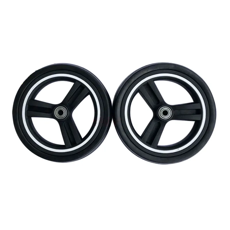 Universal Stroller Wheels For Baby Trolley Including 6/7/8/10/12Inch Tyre Different Size Front And Back Wheel Cart Accessories