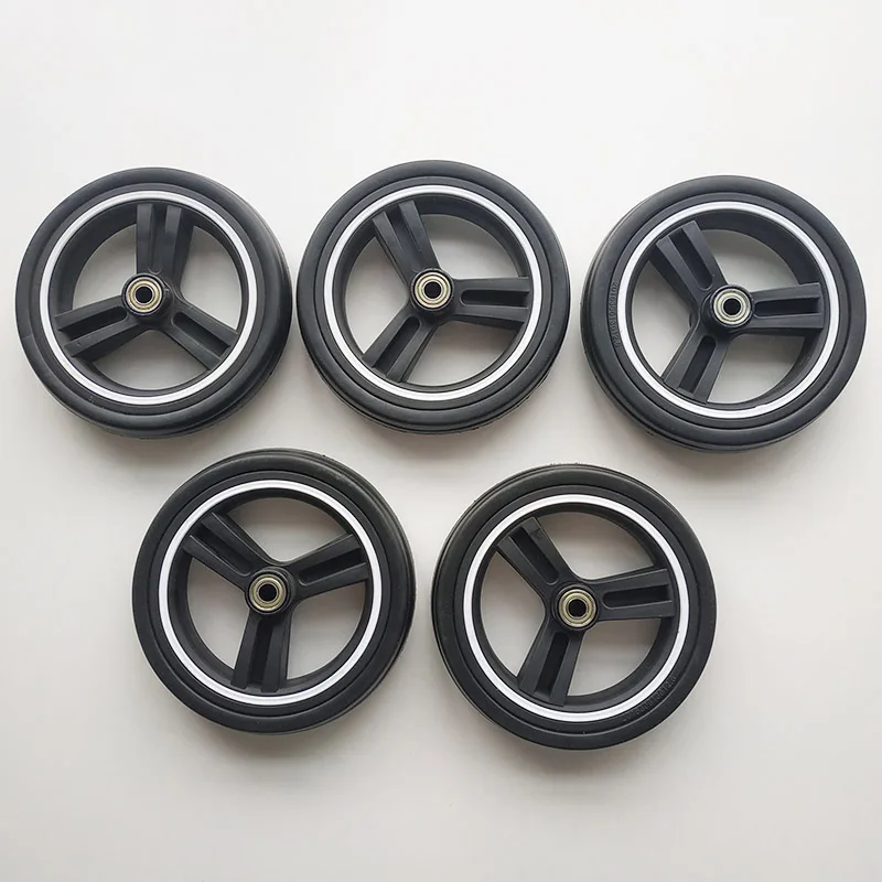 Universal Stroller Wheels For Baby Trolley Including 6/7/8/10/12Inch Tyre Different Size Front And Back Wheel Cart Accessories