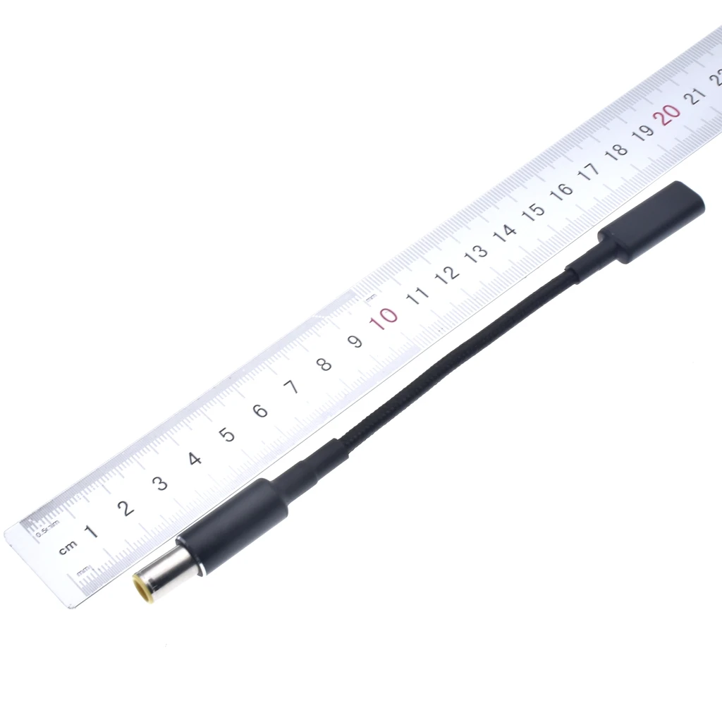 100W Type C Plug Converter USB Type C Female to Universal Laptop Adapter Connector Jack USB C 100W PD Fast Charging Cable Cord