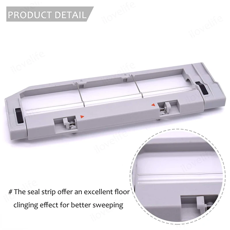 Main Brush Cover For Xiaimi Roborock S5 S50 S51 S55 S6 S5 Max S6 MaxV S6 Pure Spare Part Accessories Strong Cover Replacement