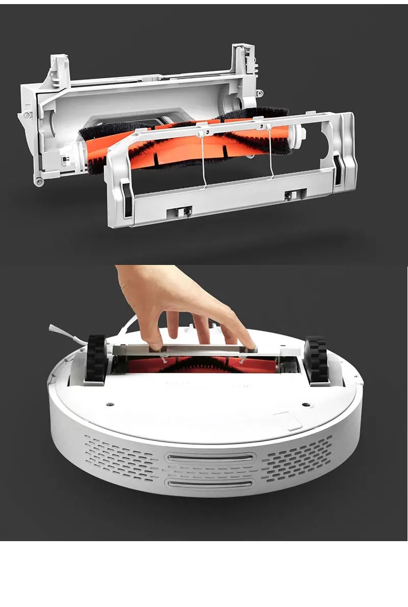 Main Brush Cover For Xiaimi Roborock S5 S50 S51 S55 S6 S5 Max S6 MaxV S6 Pure Spare Part Accessories Strong Cover Replacement