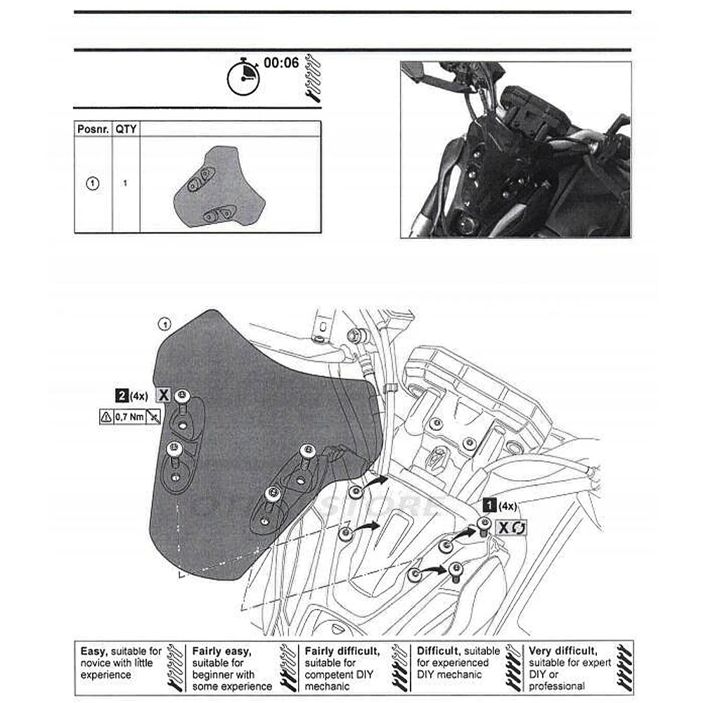 Motorcycles Accessories Windshield Windscreen Air Wind Deflector For Yamaha MT-07 MT07 MT 07 mt07 2021 2022 2023