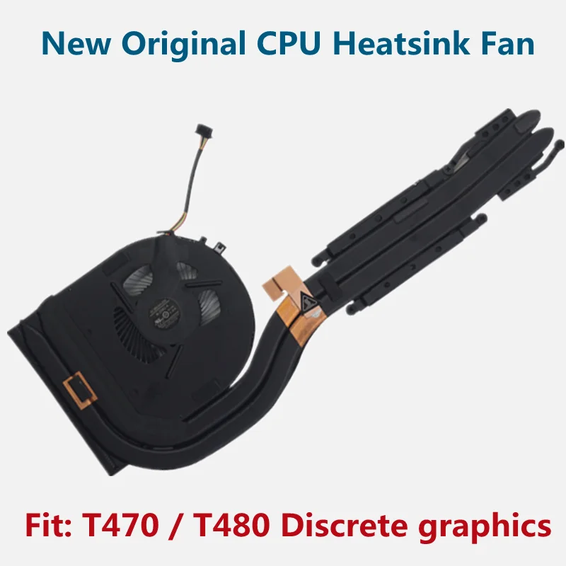 New Original CPU Cooler Cooling Fan for Lenovo ThinkPad T470 T480 Heatsink SWG Integrated / Discrete Graphics 01YR202 01YR200