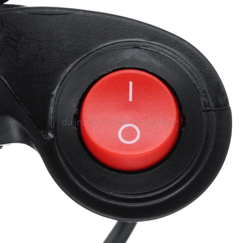1 Set Electric Vehicle Voltage Display Switch Handle Finger Thumb Throttle Scooter with Power LED Display Handlebar GripsJu24 21