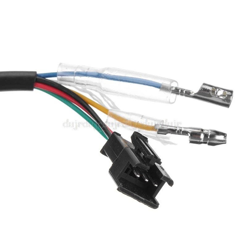 1 Set Electric Vehicle Voltage Display Switch Handle Finger Thumb Throttle Scooter with Power LED Display Handlebar GripsJu24 21