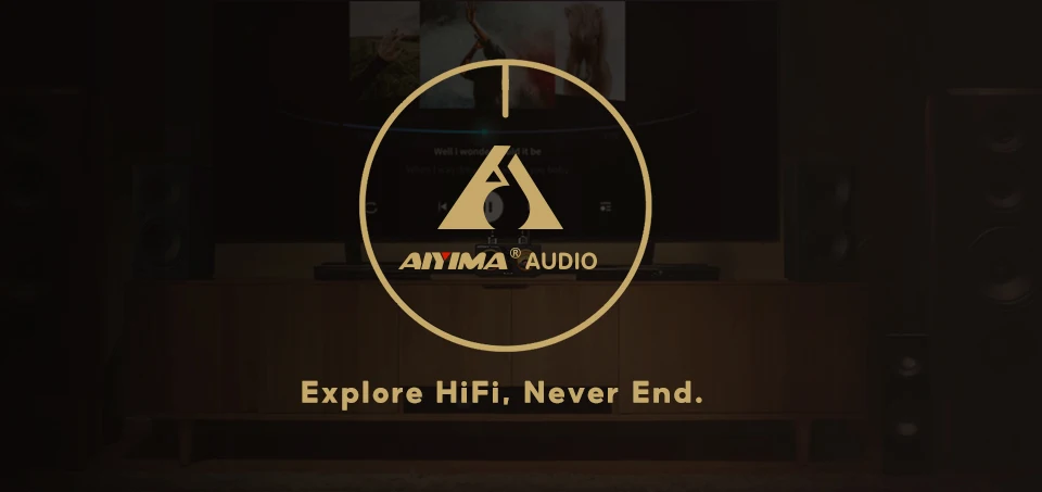 AIYIMA D03 Bluetooth Amplifier 150Wx2 Stereo HiFi Sound Amplificador Subwoofer Amplifiers USB DAC OLED APTX DIY 2.1 Home Audio