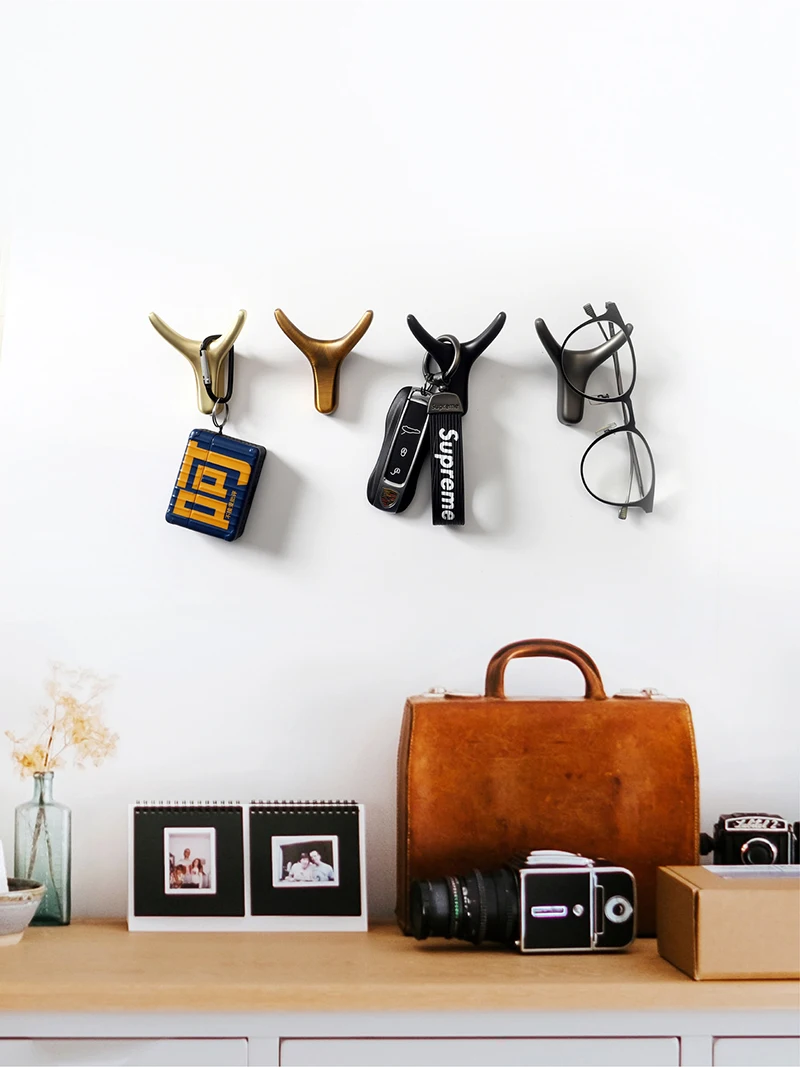 Wall Hanging Clothes Hook Bedroom Robe Hook Door Coat Hanger Hook Kitchen Cabinet Storage Hook Towel Hook Bathroom Accessories