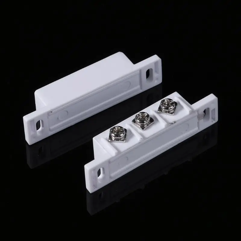 NC NO Magnetic Contact Switch Door Sensor Wired Metal Roller Shutter Door Home Alarm System
