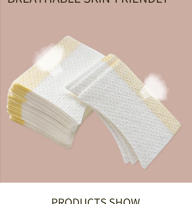 40Pcs Disposable Cotton Eyelashes Patch Sticker For Removing Eyelashes Eye Pads Patch Eyelash Extension Female Makeup Tools