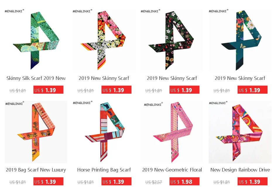 53cm Elephant Giraffe Zebra Square Scarf Brand Design Horse Luxury Silk Women Scarf Bandana Headband Fashion Hijab Neckerchief