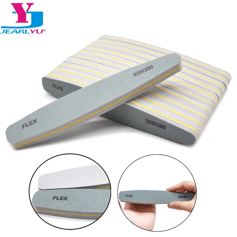 5/10 Pcs Diamond Nail File Blocks Sponge Nail Polish Buffing Sanding Buffer Files 100/180 220/280 Limas Polishing Tools Manicure
