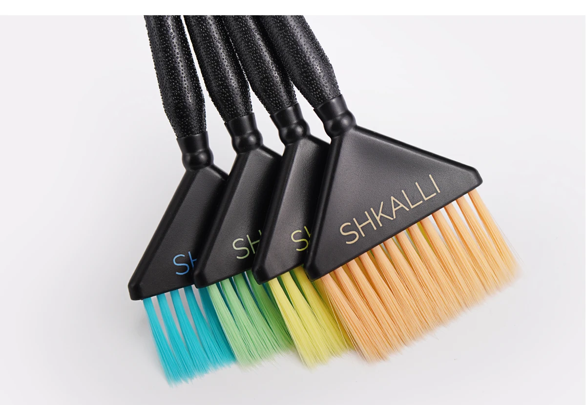 SHKALLI Professional Tint Brush for Salon Hair Dye Wider Soft Bristles Hair Brush Hair Dyeing Tools