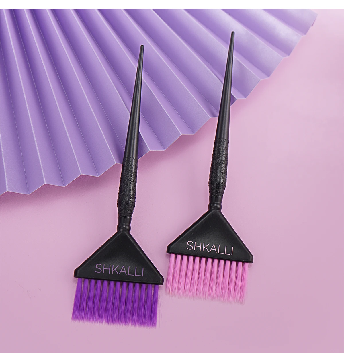 SHKALLI Professional Tint Brush for Salon Hair Dye Wider Soft Bristles Hair Brush Hair Dyeing Tools