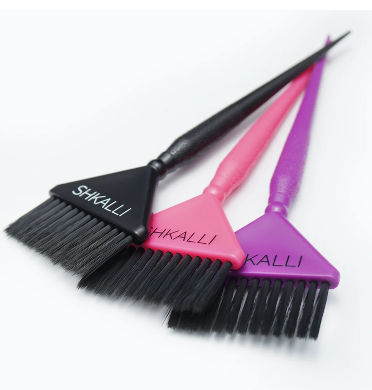 SHKALLI Professional Tint Brush for Salon Hair Dye Wider Soft Bristles Hair Brush Hair Dyeing Tools