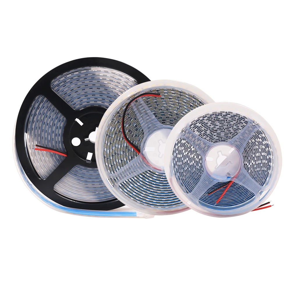 DC 12V Led Strip SMD 5050 5054 2835 Waterproof 6000K 4000K 3000K 60 120 240Leds/m Flexible LED Ribbon Tape Light Strip Lamp 5m