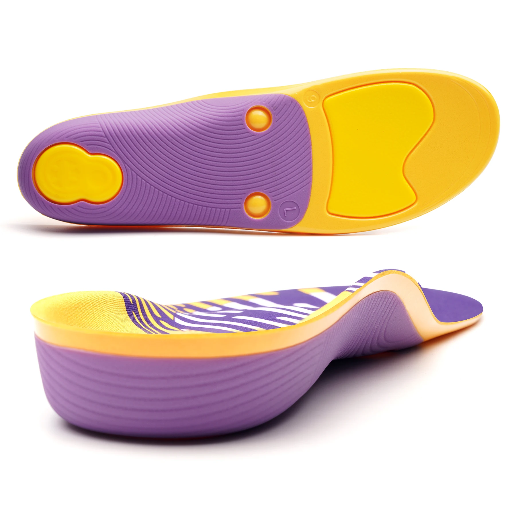 Severe Flat Foot Orthotic Insole Plantar Fasciitis Relieve Heel Pain Arch Support Shoes Insert For Women Men Sneakers Boots Sole