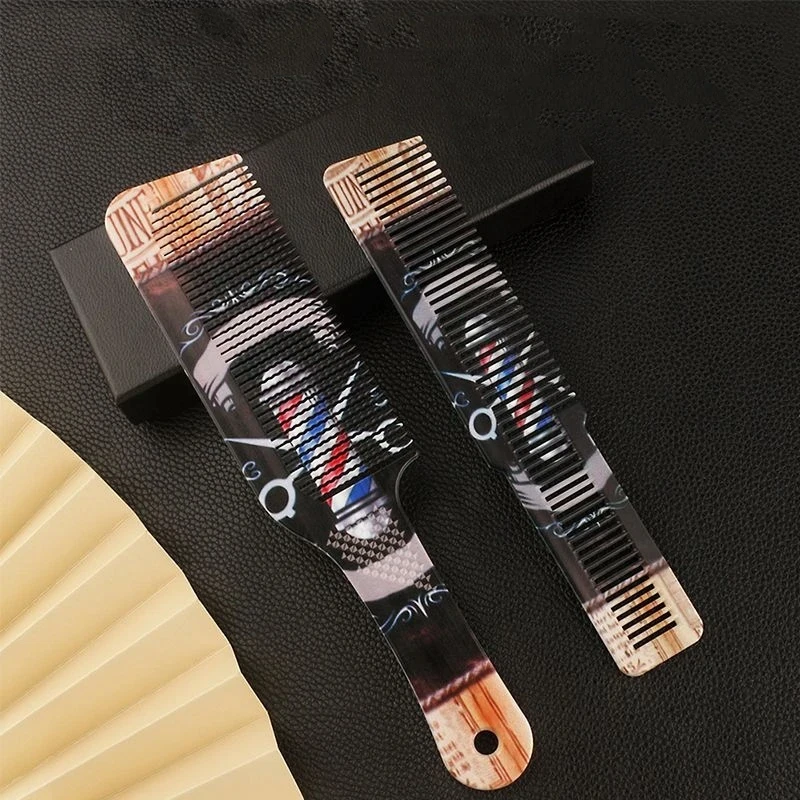 1Pc Men's Hair Cutting Comb Anti-slip Anti-static Hairstylist Trimming Hair Comb Barber Shop Pro Hairdressing Hairbrush Y0724