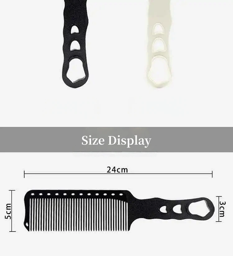 1Pc Men's Hair Cutting Comb Anti-slip Anti-static Hairstylist Trimming Hair Comb Barber Shop Pro Hairdressing Hairbrush Y0724