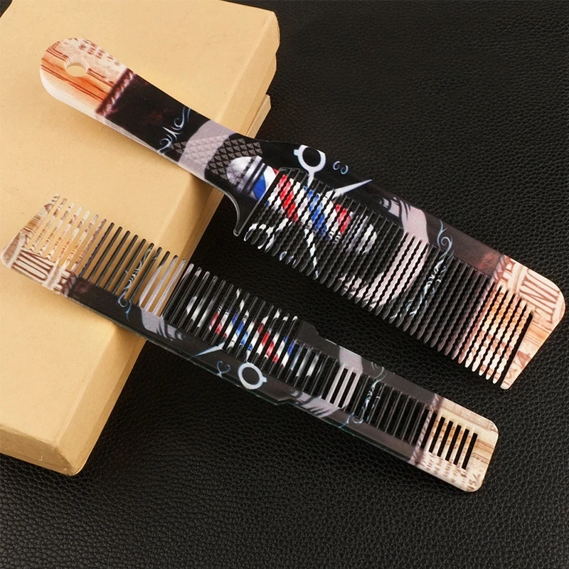 1Pc Men's Hair Cutting Comb Anti-slip Anti-static Hairstylist Trimming Hair Comb Barber Shop Pro Hairdressing Hairbrush Y0724