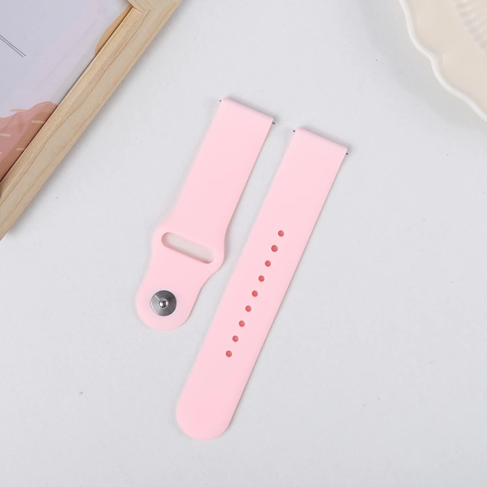 20mm/22mm Silicone Band For Amazfit GTS 3/2/2e/GTS2 Mini/GTR 42mm/47mm/GTR 3/3 Pro/2/2e Sport Watch Bracelet Amazfit Bip 6 Strap