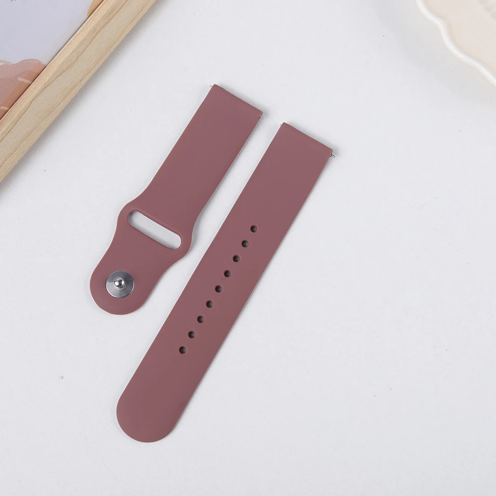 20mm/22mm Silicone Band For Amazfit GTS 3/2/2e/GTS2 Mini/GTR 42mm/47mm/GTR 3/3 Pro/2/2e Sport Watch Bracelet Amazfit Bip 6 Strap