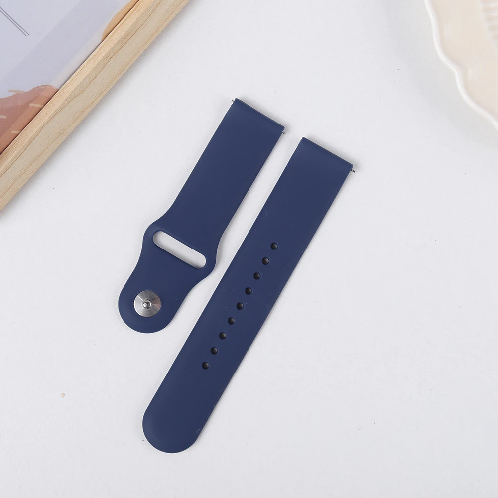20mm/22mm Silicone Band For Amazfit GTS 3/2/2e/GTS2 Mini/GTR 42mm/47mm/GTR 3/3 Pro/2/2e Sport Watch Bracelet Amazfit Bip 6 Strap
