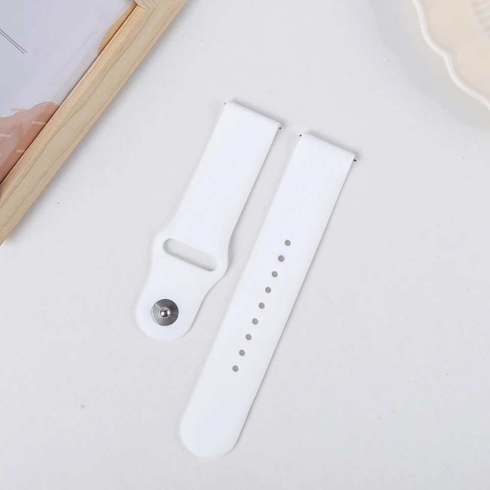20mm/22mm Silicone Band For Amazfit GTS 3/2/2e/GTS2 Mini/GTR 42mm/47mm/GTR 3/3 Pro/2/2e Sport Watch Bracelet Amazfit Bip 6 Strap