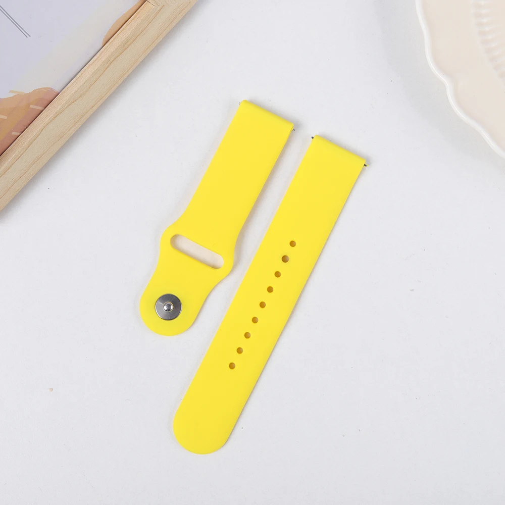 20mm/22mm Silicone Band For Amazfit GTS 3/2/2e/GTS2 Mini/GTR 42mm/47mm/GTR 3/3 Pro/2/2e Sport Watch Bracelet Amazfit Bip 6 Strap