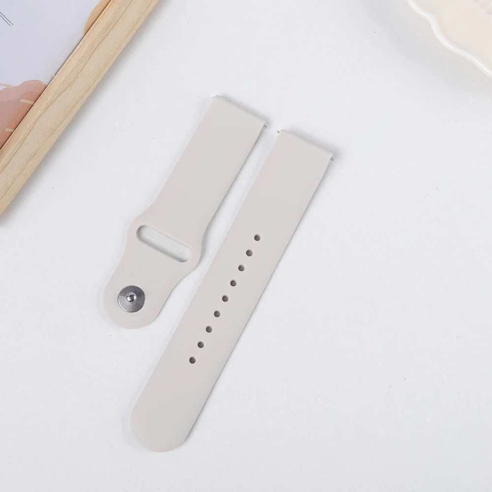 20mm/22mm Silicone Band For Amazfit GTS 3/2/2e/GTS2 Mini/GTR 42mm/47mm/GTR 3/3 Pro/2/2e Sport Watch Bracelet Amazfit Bip 6 Strap