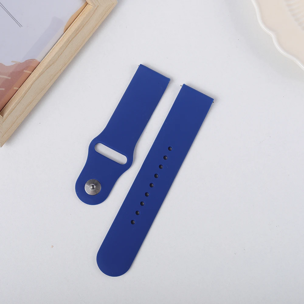 20mm/22mm Silicone Band For Amazfit GTS 3/2/2e/GTS2 Mini/GTR 42mm/47mm/GTR 3/3 Pro/2/2e Sport Watch Bracelet Amazfit Bip 6 Strap